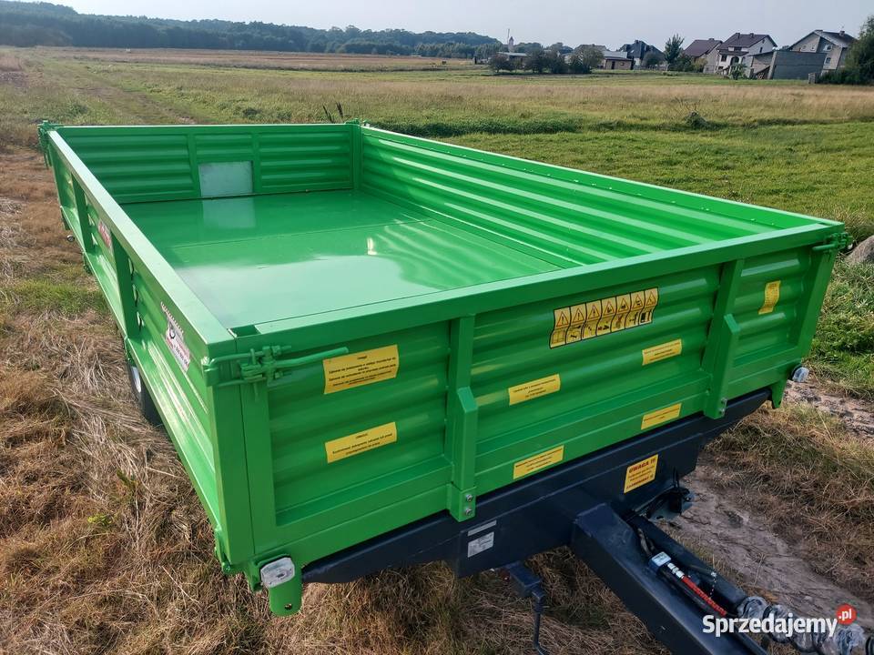 Przyczepa rolnicza wywrotka 45t HOMOLOGACJA nieuszkodzony łódzkie Bełchatów