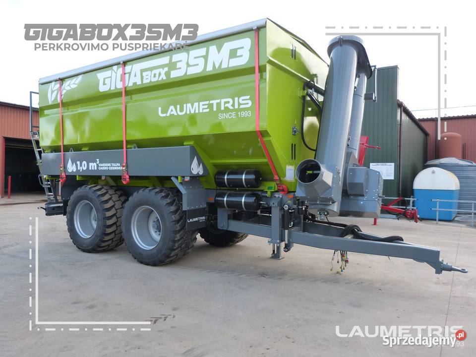 Laumetris Wóz przeładowczy GIGABOX 28 ton sprzedam