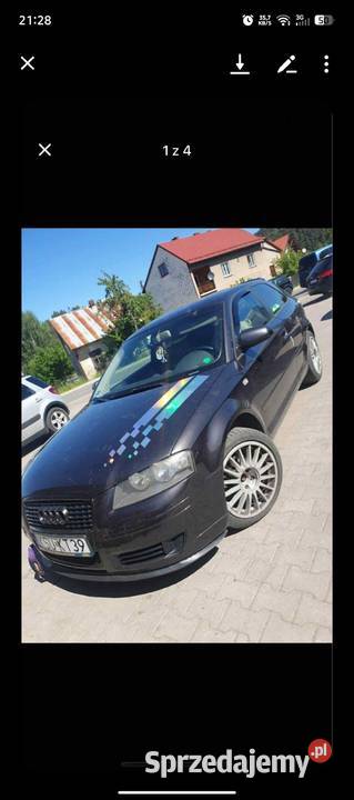 Audi a3 8p małopolskie Targoszów