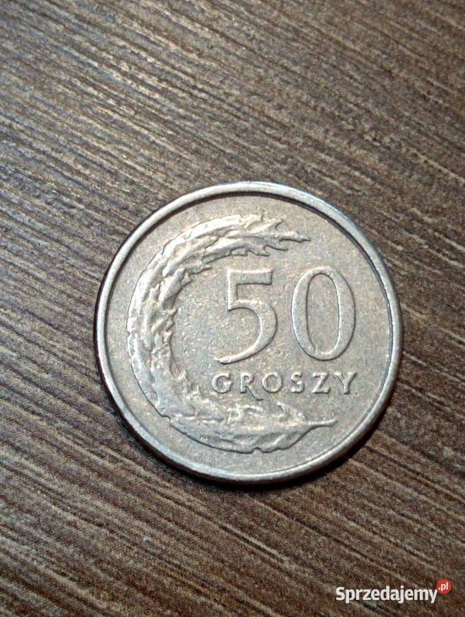 Sprzedam czwarte 50 gr 1991 r