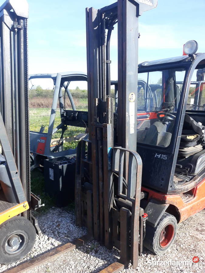Linde 35003 H16 H18 H20 maszt triplex Błędów
