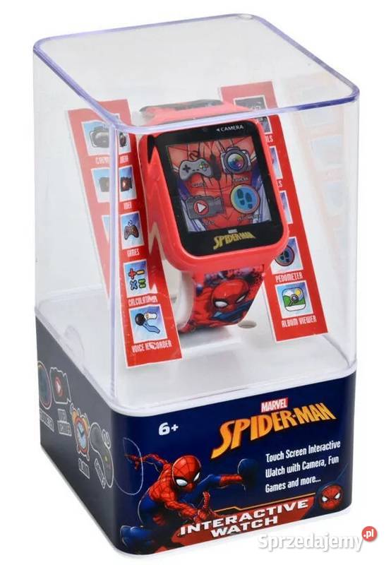 Spiderman Zegarek Smart Watch Kamera Aparat Mogilany