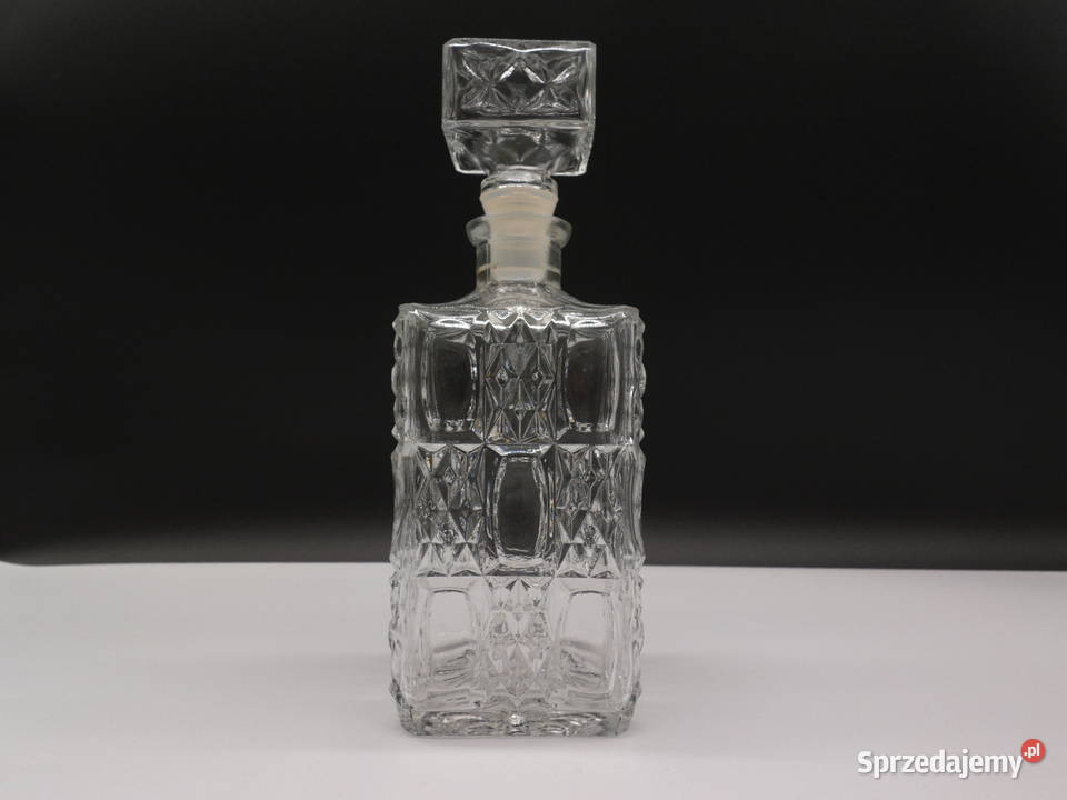 Szklana Karafka do Whisky Nalewek sprzedam