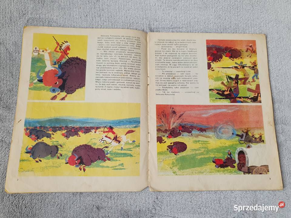 Biblioteka Przygód Bolka i Lolka komiks z 1975 Polskie Gdynia