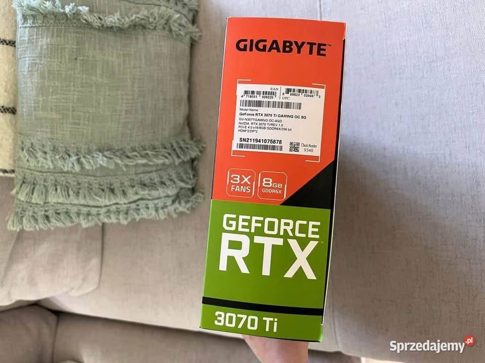 Karta Graficzna RTX 3070 TI Lubcza