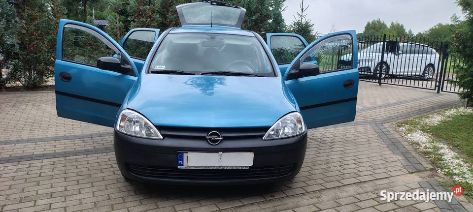 Zadbany Opel Corsa C 4kluczykiksiążki serwisowe Wałdowo Szlacheckie