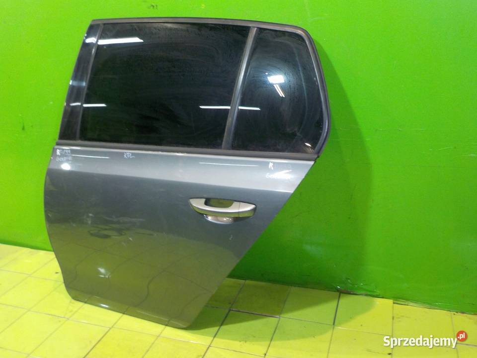 VW GOLF VI 14 TSI 09r HB 5D drzwi lewe tyl Drzwi Suków sprzedam