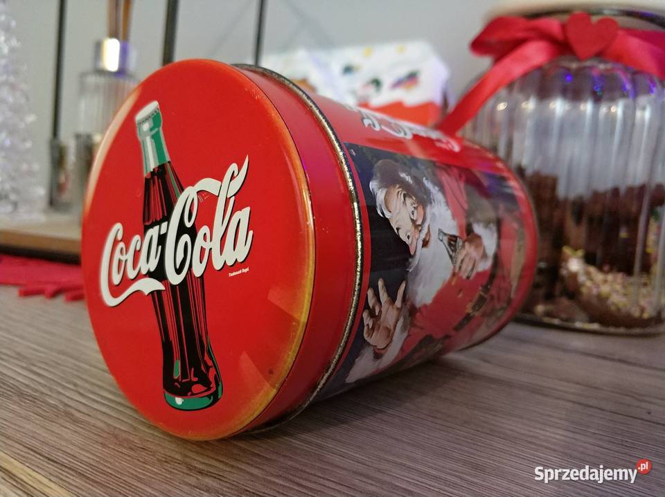 Puszka pojemnik CocaCola Nowa Sól