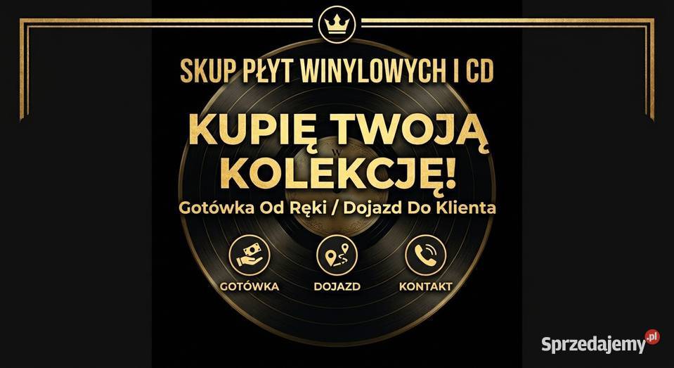 Skup płyt winylowych CD Bluray kaset z muzyką Opole sprzedam