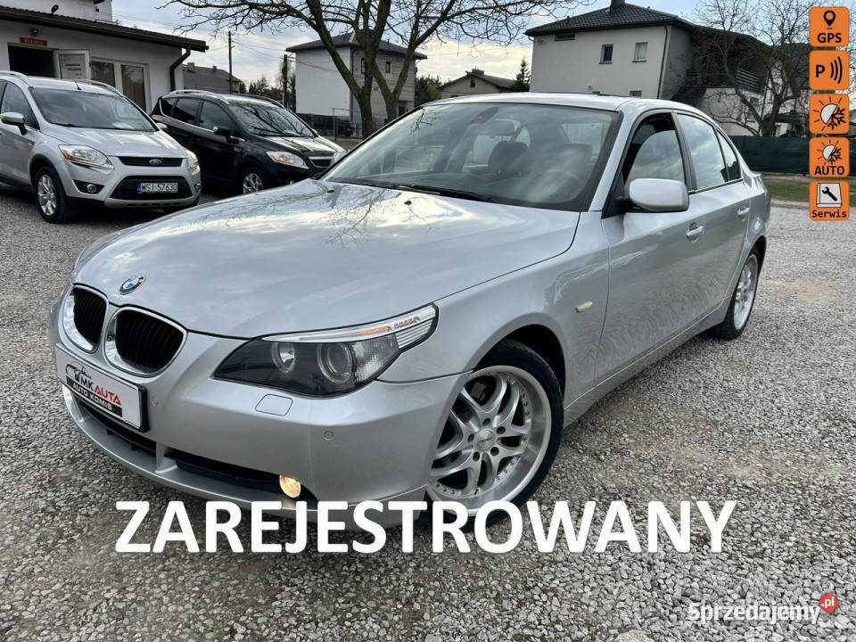 BMW 520 Super stan zarejestrowany w Polsce E60 Nowe Iganie