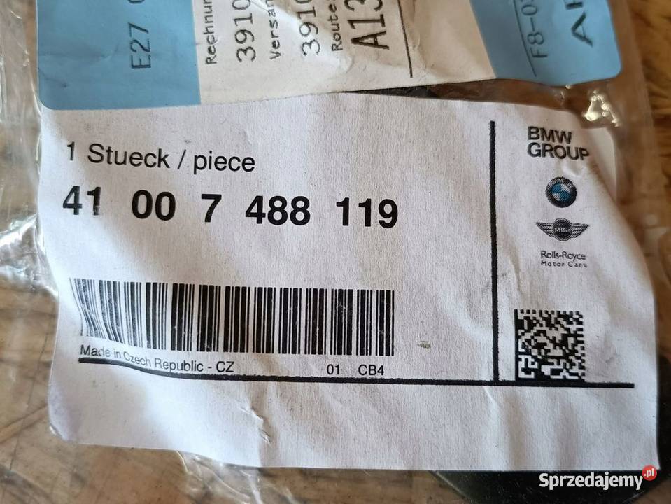 BMW G20 G21 ŚLIZG BŁOTNIKA LEWY PRZÓD 7488119 osobowe Pozostałe Pleszew sprzedam