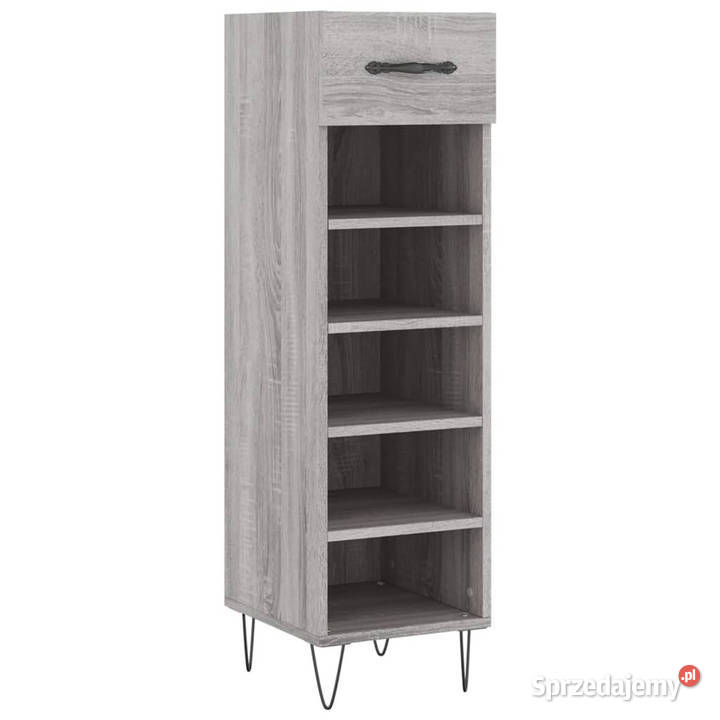 Szafka na buty szary dąb sonoma 30x35x105 Warszawa
