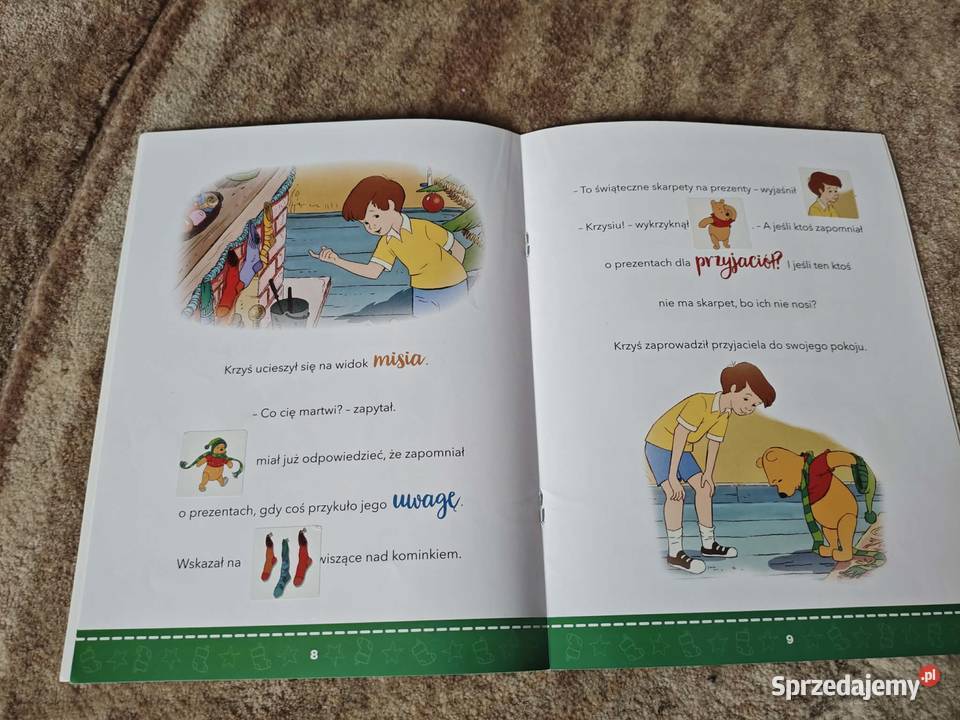 Czytanki naklejanki Kubuś Puchatek i przyjaciele Hajnówka