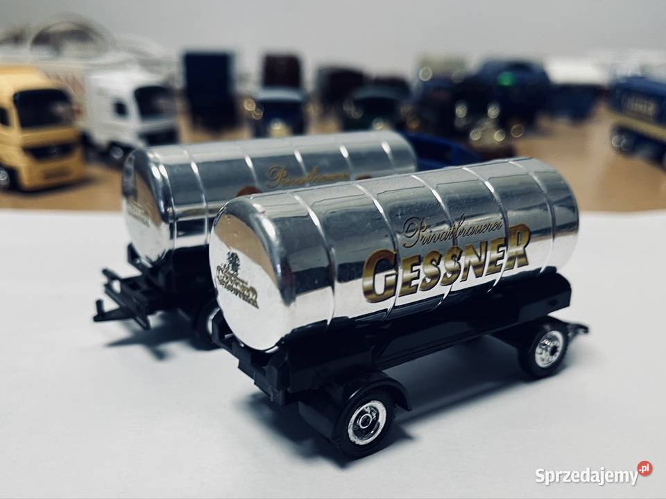 Kolekcjonerski model Mercedesa cysterna Grudziądz