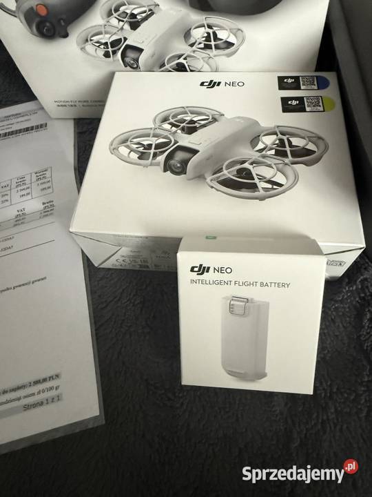 DJI Neo Motion Fly More Combo stan ubezpieczenie pomorskie Rumia