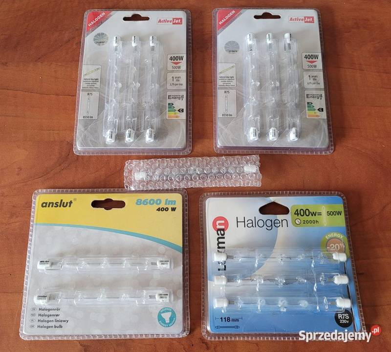 HALOGEN R7S 78MM 120W 118MM 400W 21 Halogeny i naświetlacze Poznań