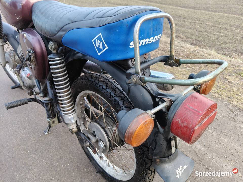 Simson S51 enduro 1990r dokumenty Nowe Skalmierzyce