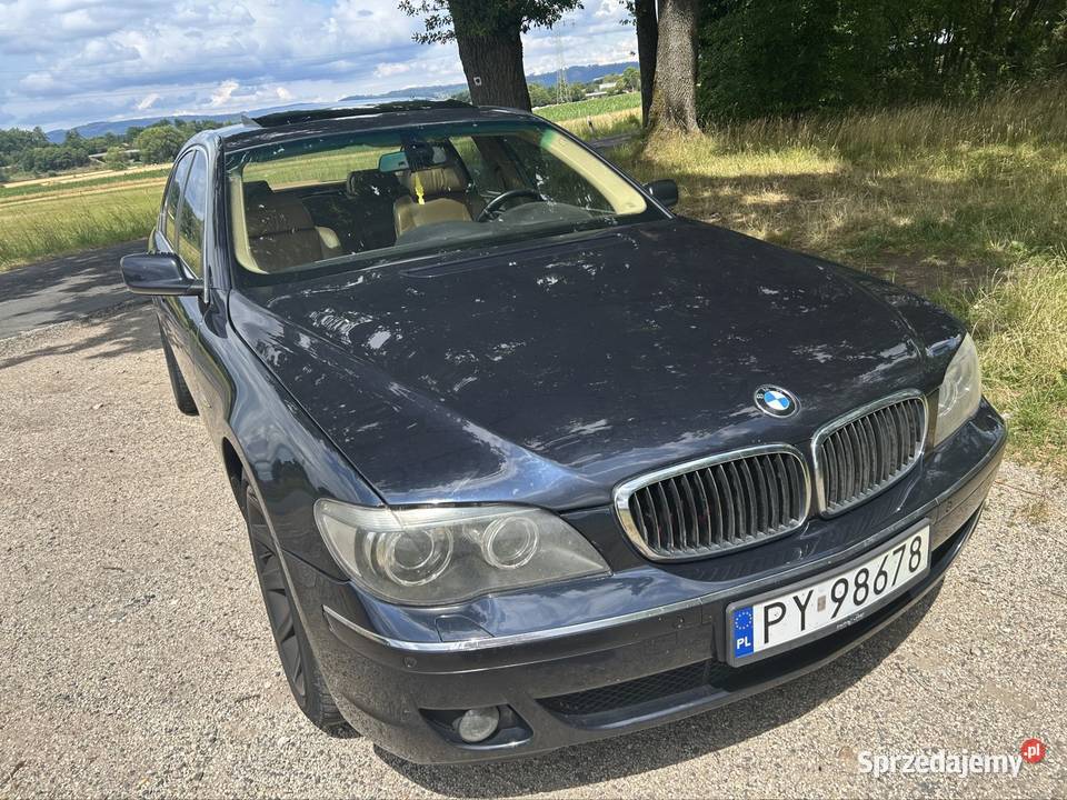 Sprzedam BMW e65 polift 745d 400hp radio Motoryzacja Lubartów