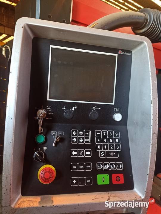 Amada 2008 prasa krawędziowa CNC 8025 8 osi stan Wrocław