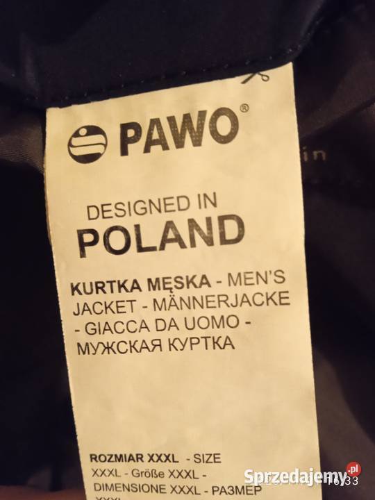 Orginalna kurtka męska Kwidzyn