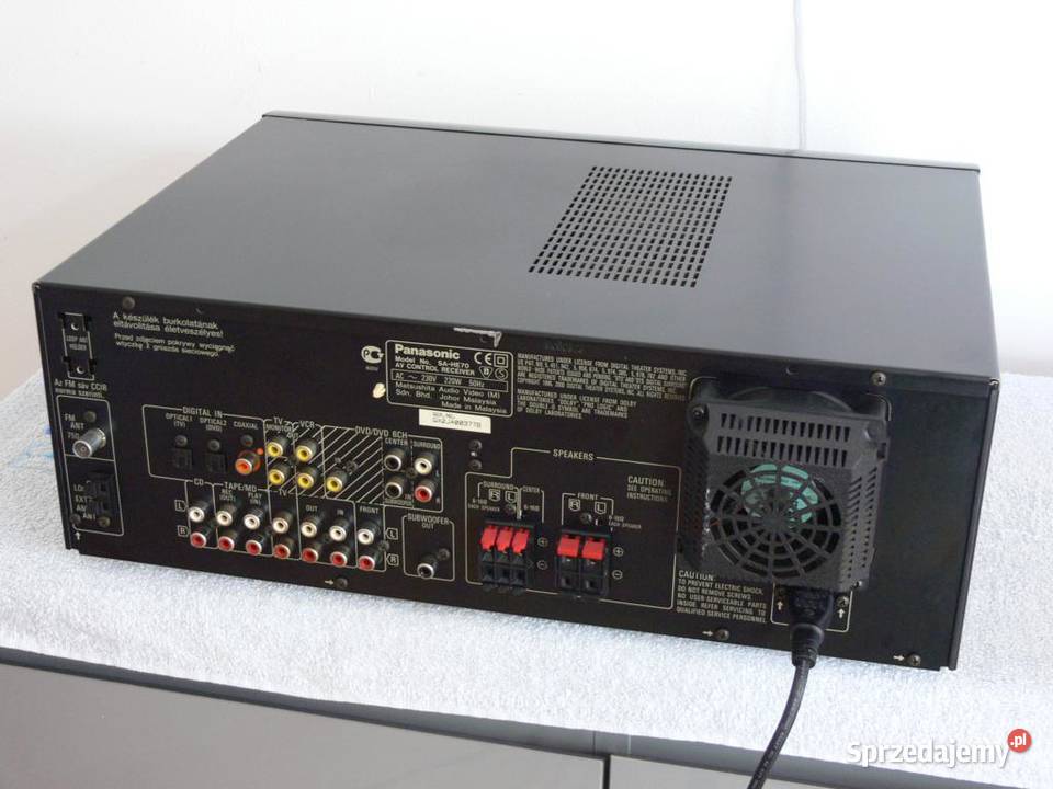 Amplituner Panasonic SAHE70 sprawny WYSYŁKA Kraków