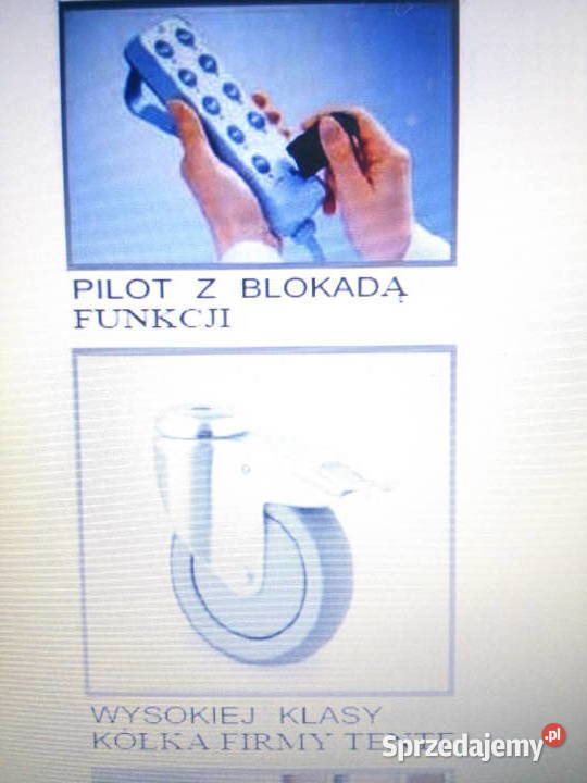 Łóżko Rehabilitacyjne na pilota NOWE NA Zdrowie