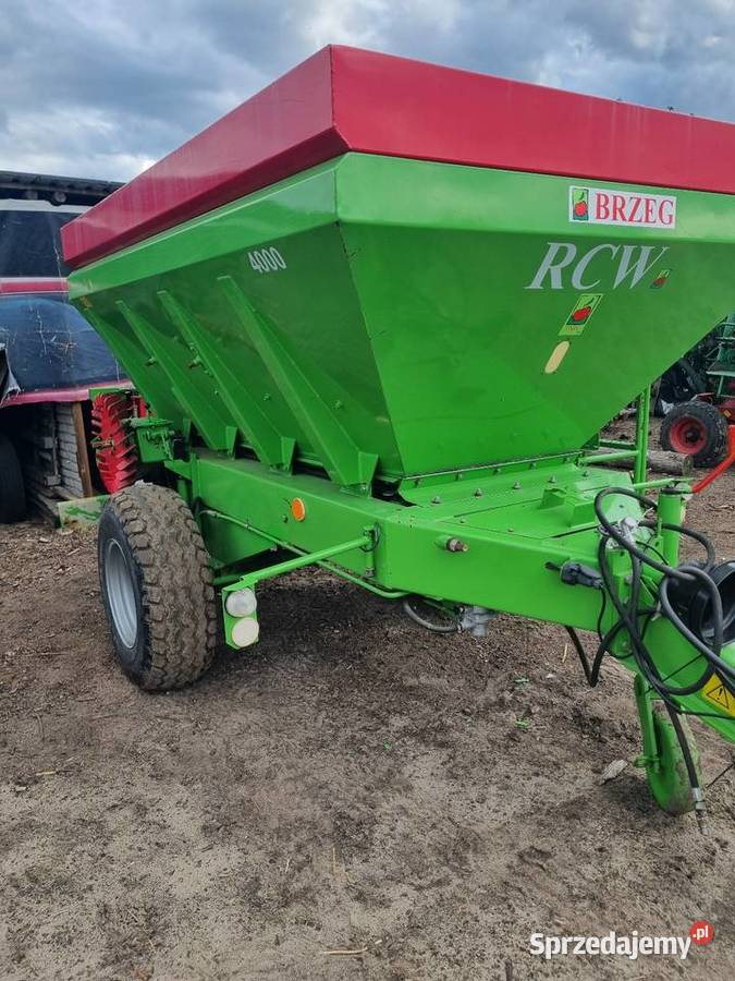 Rozsiewacz wapna unia brzeg 4000 Agromasz Rozsiewacze nawozów sprzedam