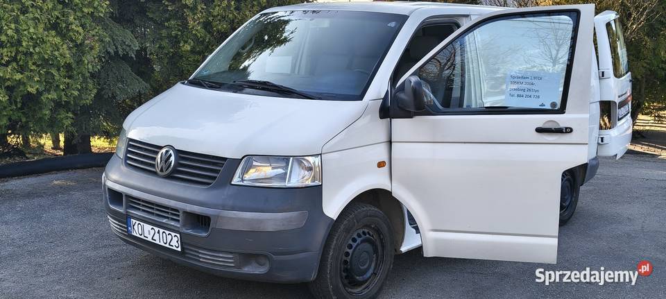 Volkswagen Transporter T5 19 tdi 105 Klima 1 Napęd przednia oś Bolesław