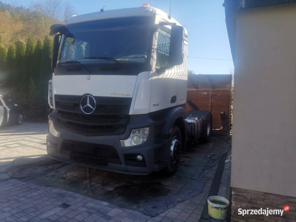 Mercedes Benz Actros hydraulika 11cm3 Sucha Beskidzka