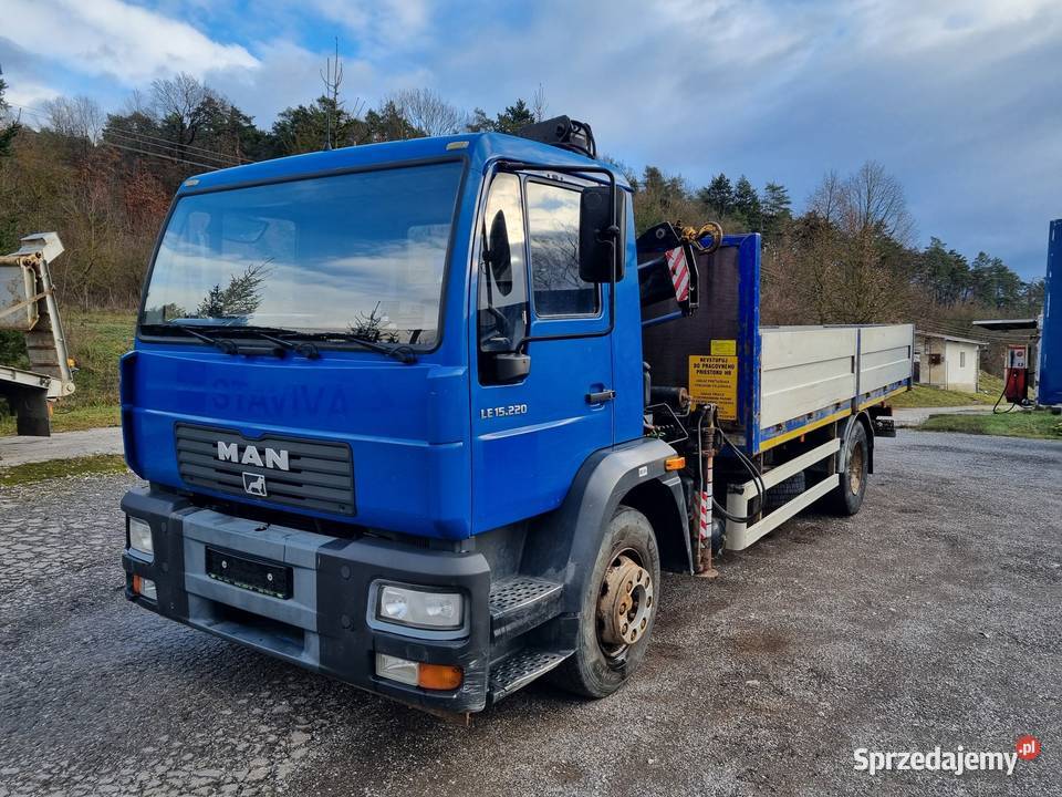 MAN M2000 15225 HR HIAB 071 śląskie Cieszyn