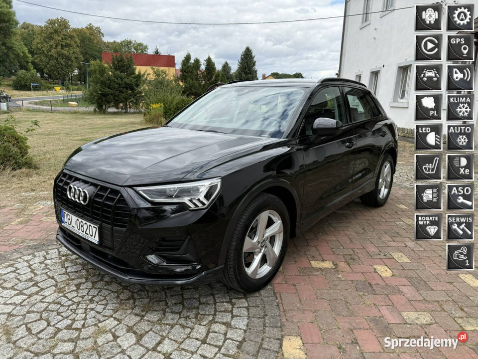 Audi Q3 Sportback 20TDI 150 70 Bezwypadkowy z kurtyny powietrzne Ocice