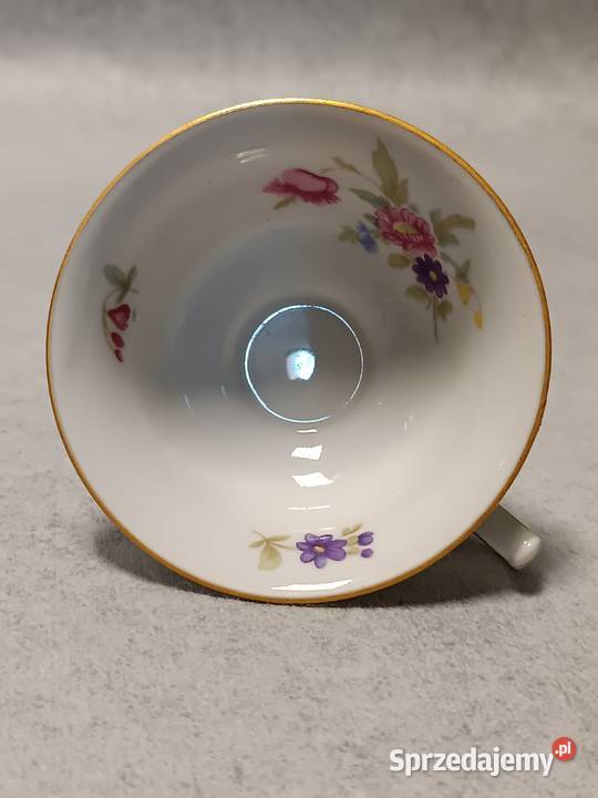 KPM Krister Friederike Filiżanka Duet Kwiaty Gdańsk