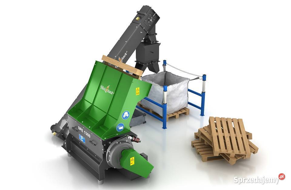 Rozdrabniacz Rębak do palet zrębki płyt z drewna lubuskie Kożuchów