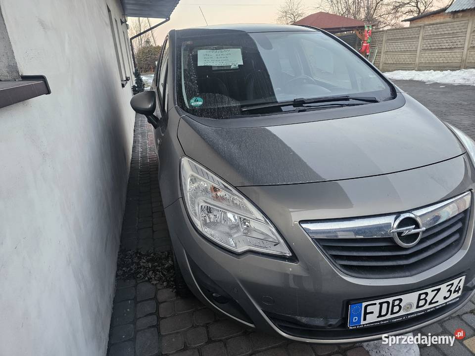 Opel Meriva 14 turbo benzyna 140 koni z Niemiec Wieluń