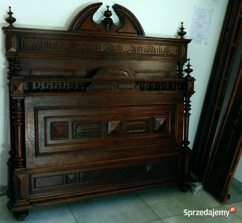 piękne łóżko eklektycznesklep Dąbrowa G Meble Dąbrowa Górnicza