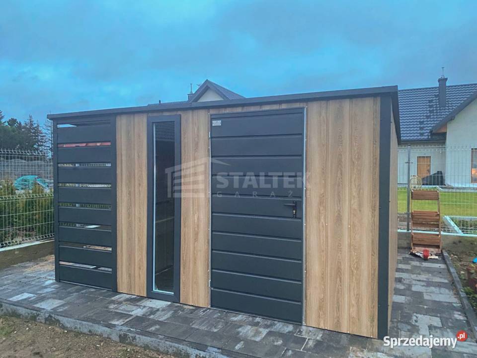 Schowek domek ogrodowy 33 wiata 13 drzwi okno Łomża