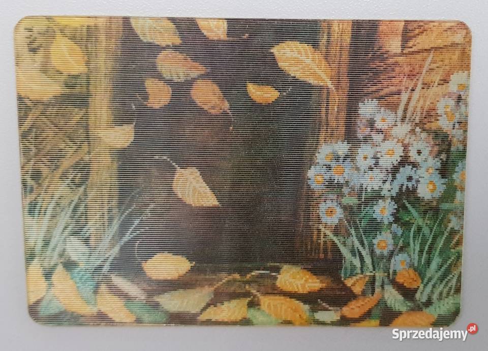 Kalendarz kartonik trójwymiarowy 1990 Jaworzno