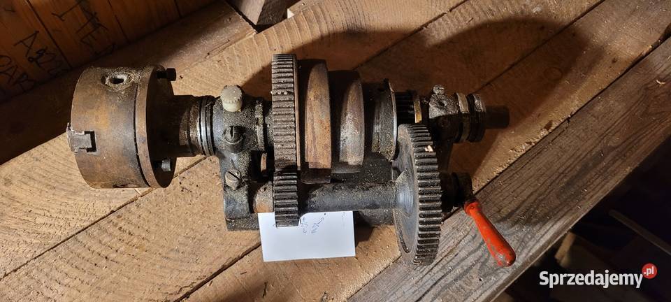 Stary wrzeciennik plus uchwyt 125mm Szczecin