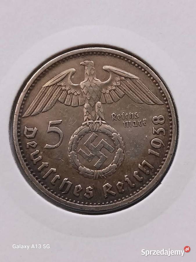 5 Marek Niemcy 1938 r Paul von Hindenburg men A