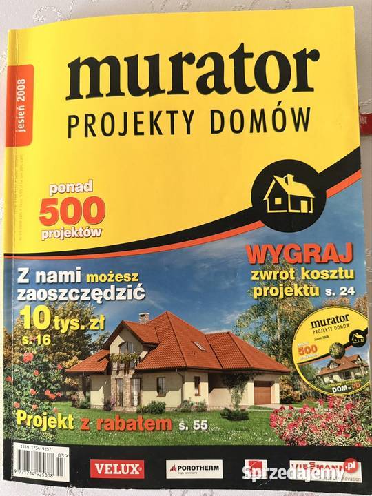 Murator Projekty Domów Jesień 2008 Ponad 500 Czerwionka-Leszczyny