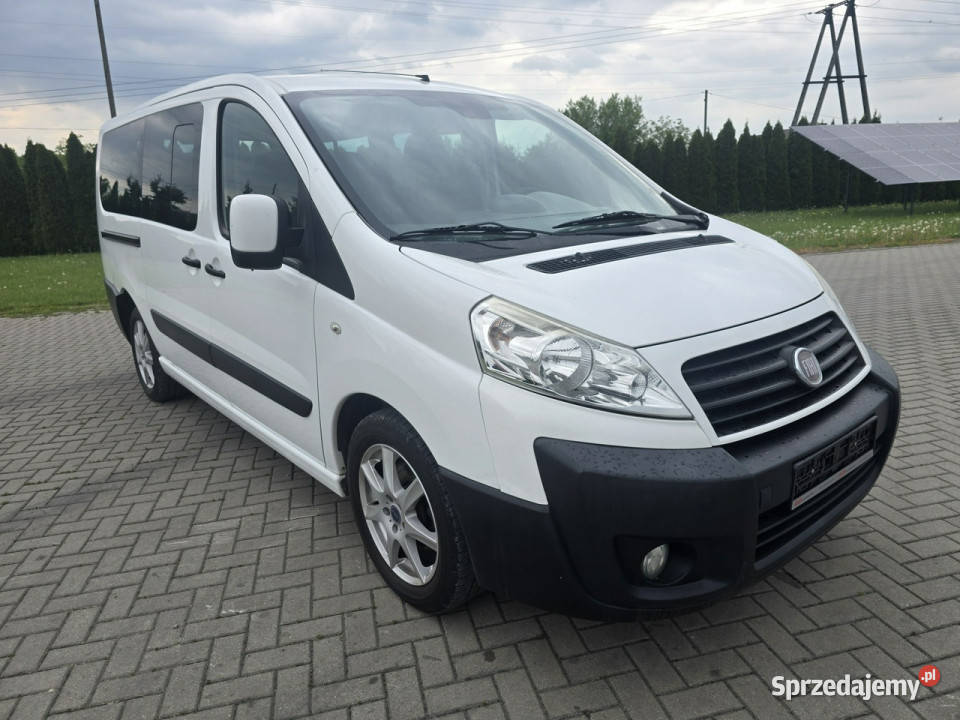 Fiat Scudo 20jtd 9 OsóbKlimatyzacja Podgrzew światła przeciwmgielne Scudo Samochody osobowe Kutno