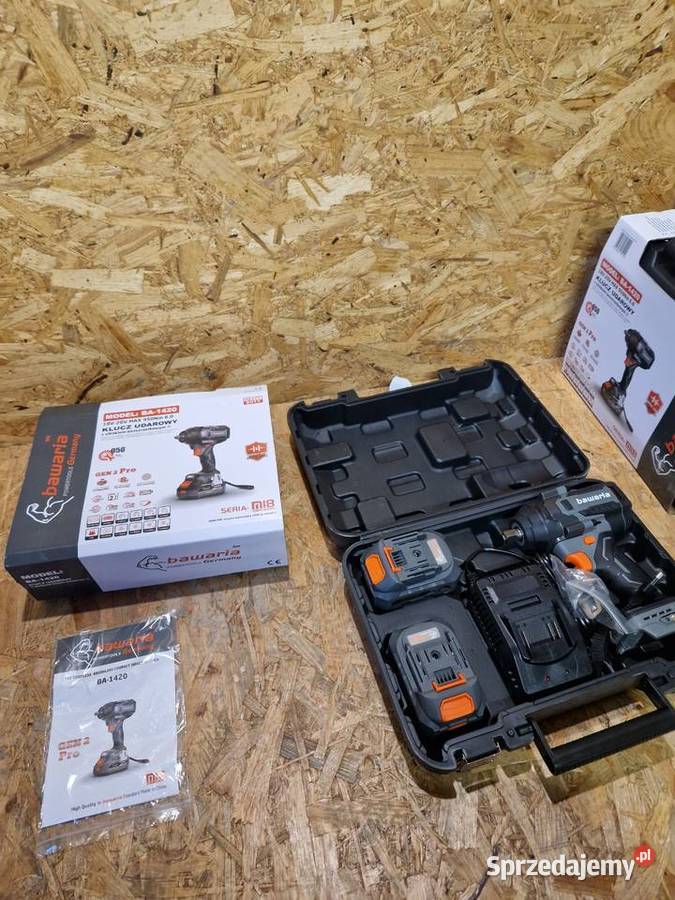 BAWARIA KLUCZ UDAROWY DO KÓŁ AKUMULATOROWY MOCNY wielkopolskie