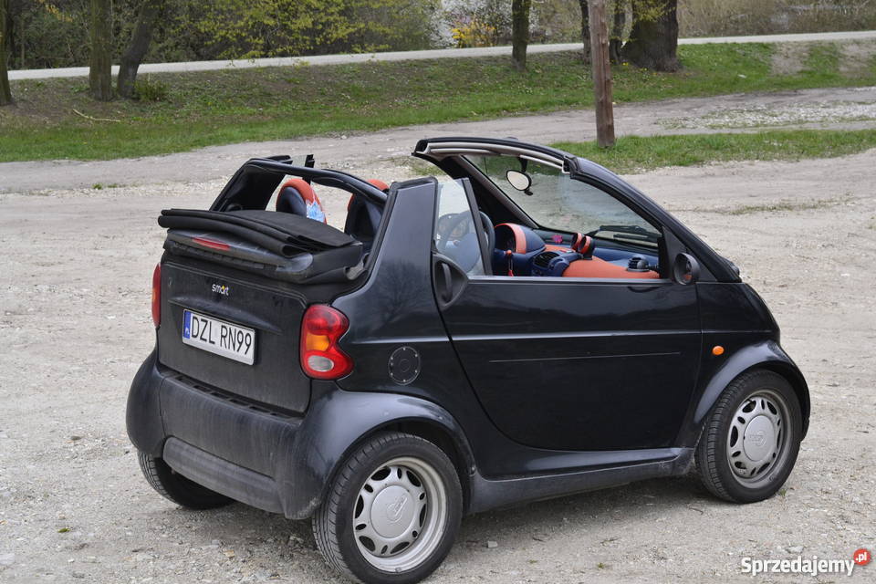 Smart ForTwo CABRIO lifcie stan centralny zamek Fortwo dolnośląskie Wrocław