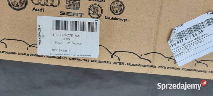 Seat Leon 1113 Listwa zgarniająca uszczelka Listwy i nakładki śląskie Jaworzno