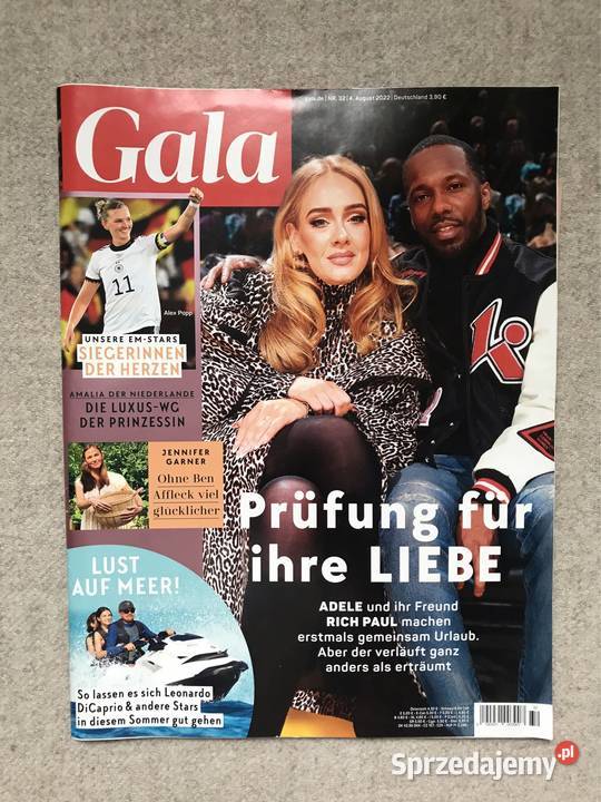Niemieckie wydanie GALA 32 i 33 2022