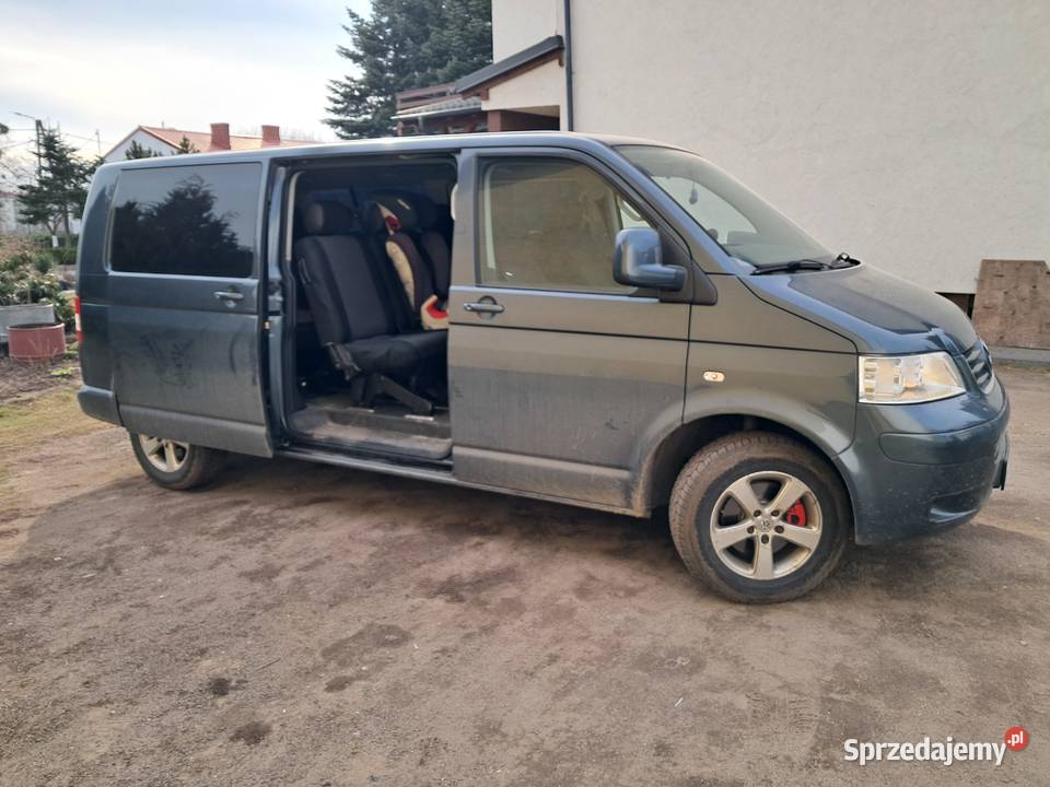 Vw t5 transportercaravelle nieuszkodzony sprzedam
