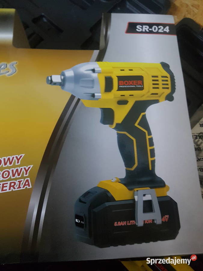 Klucz UDAROWY aku 204V 5AH boxer do kół Elektryczne Głogowa