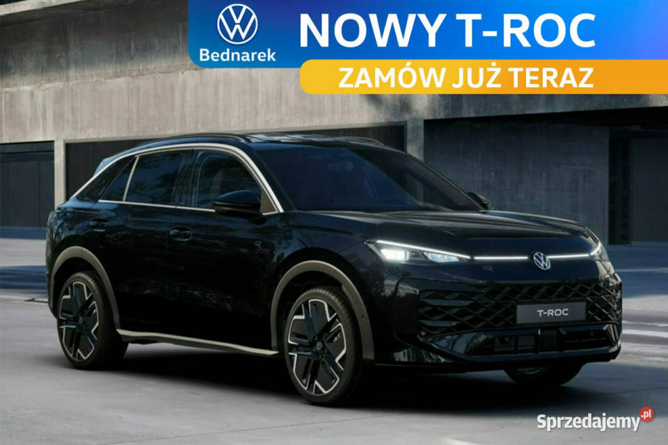 Volkswagen TRoc Wersja RLine 15 eTSI 150 DSG Volkswagen łódzkie