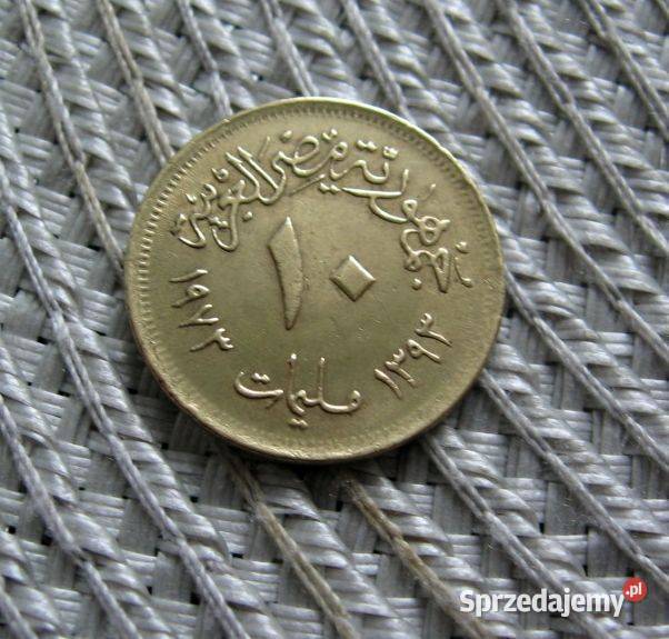 Egipt 10 Milimów 1973r Kalisz