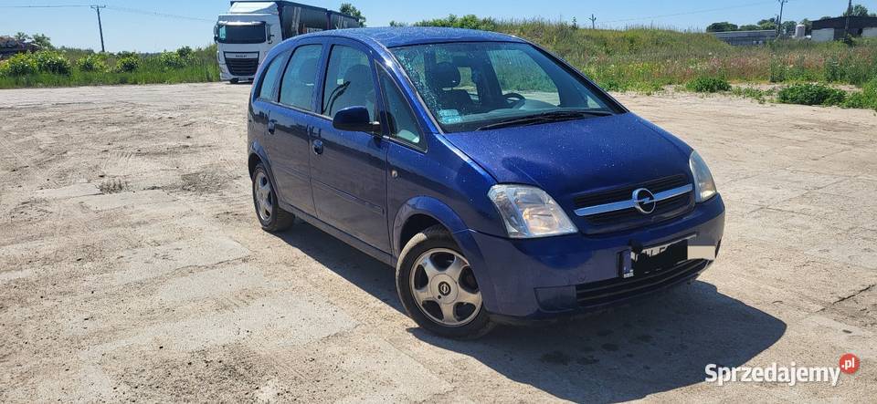 Opel meriva 14 gaz klima niebieski Nowa Wieś